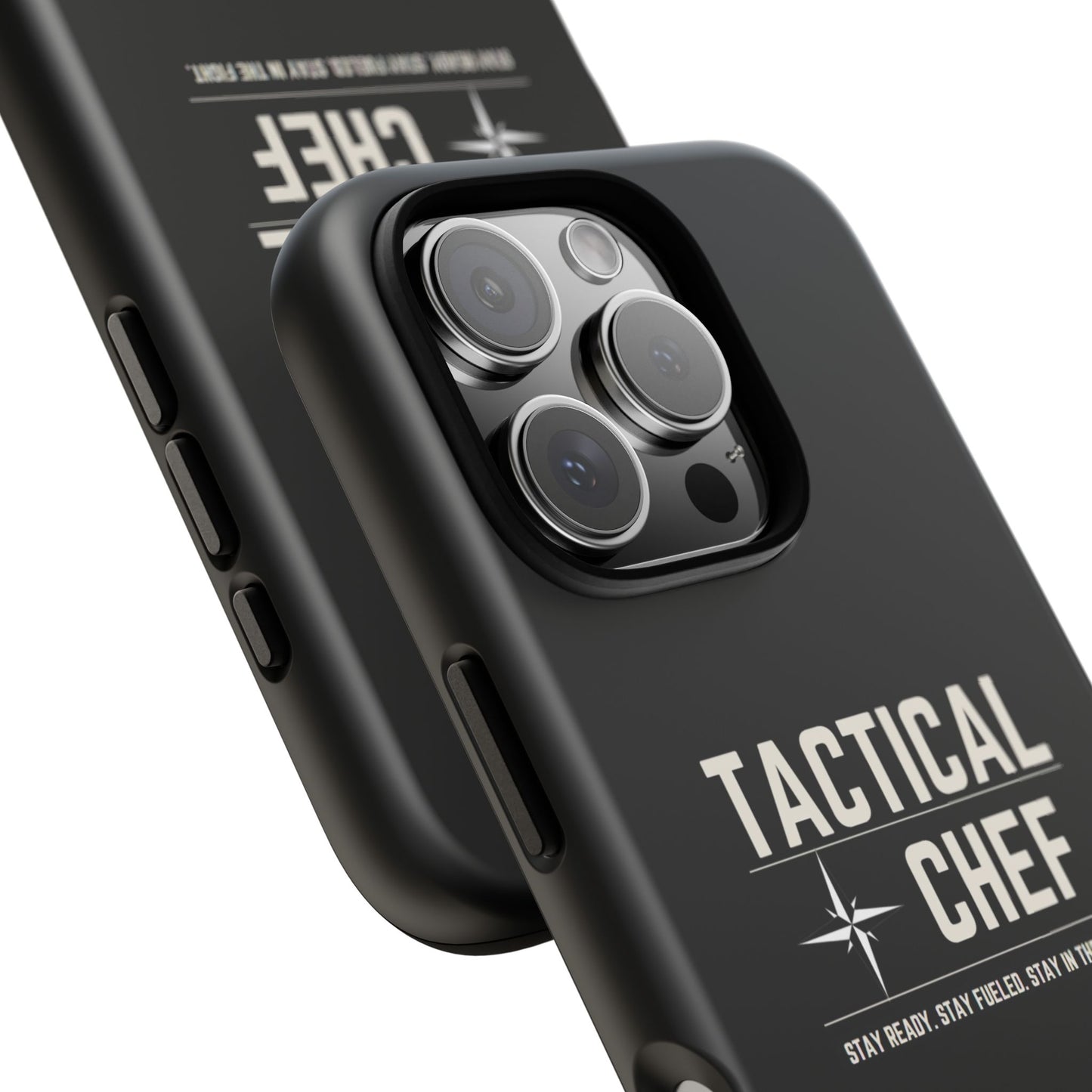 Tactical Chef Phone Case - Stay Ready, Stay Fueled, Stay in the Fight