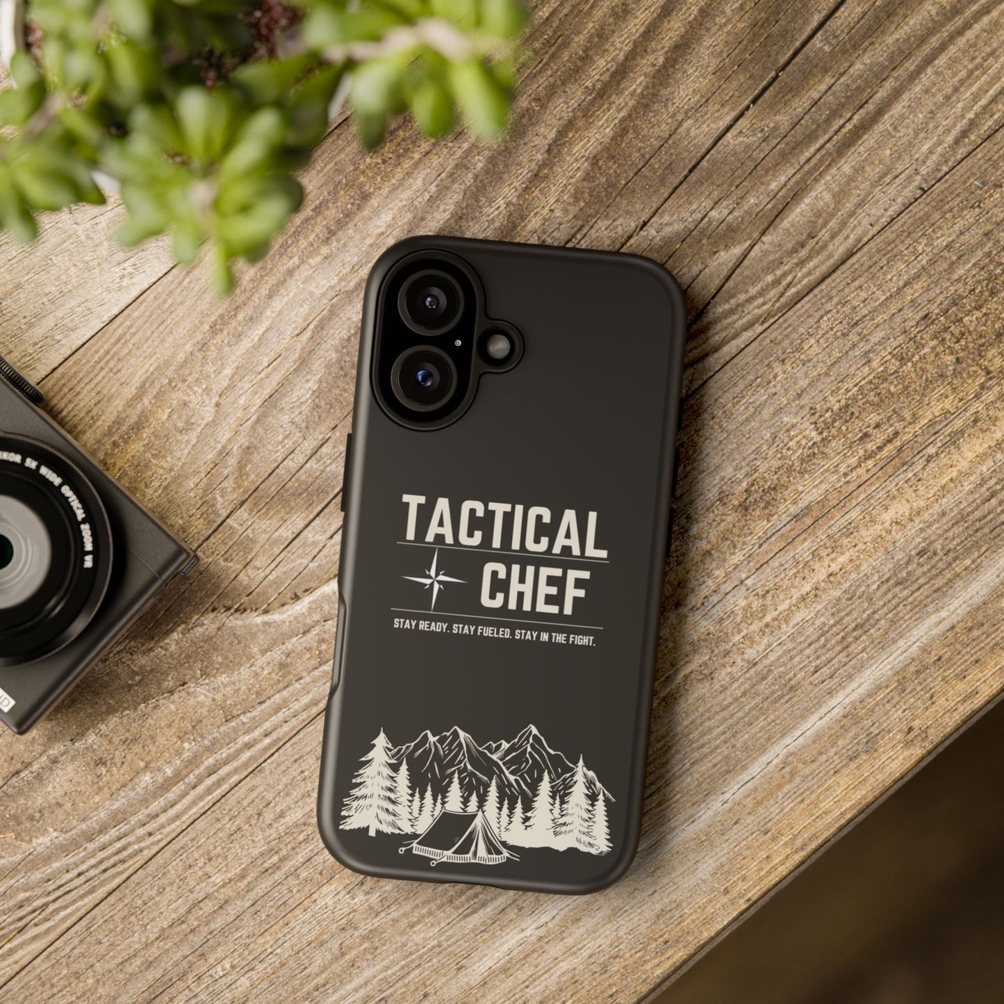 Tactical Chef Phone Case - Stay Ready, Stay Fueled, Stay in the Fight