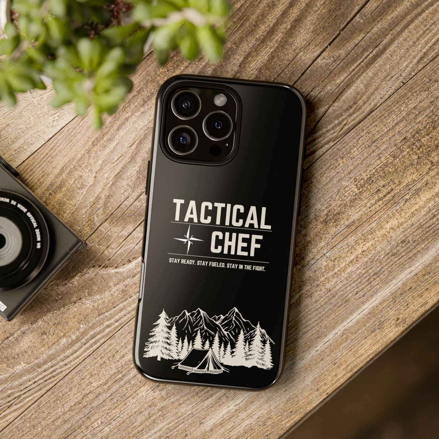 Tactical Chef Phone Case - Stay Ready, Stay Fueled, Stay in the Fight