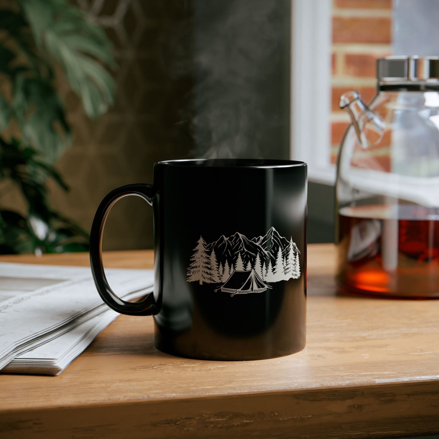 Tactical Chef Black Coffee Mug