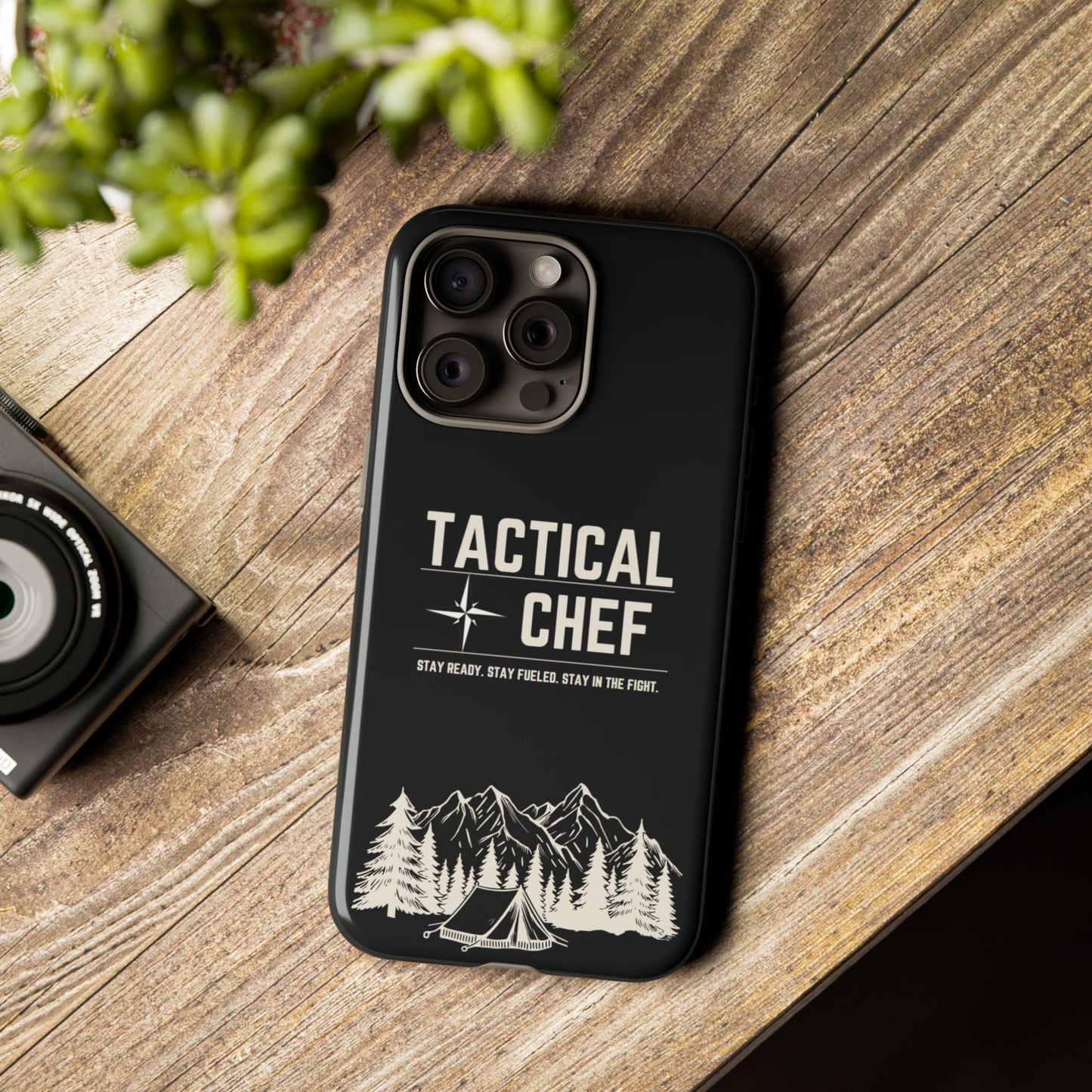 Tactical Chef Phone Case - Stay Ready, Stay Fueled, Stay in the Fight